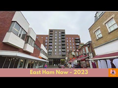 East Ham Now | London Live Walk | New housing developments | Market | ASMR HD | Here We Go Walks