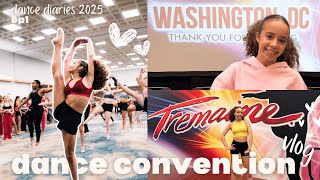 my first dance convention of 2025! | tremaine dance weekend vlog | dance diaries ep1 🤍