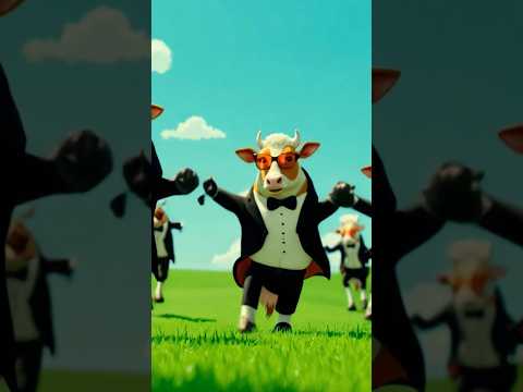 FUNNY COW DANCE 🤣🐮| COW SONG _ COW VIDEOS | DANCING COW | ANIMAL SOUND