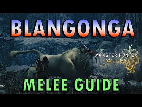 Monster Hunter Wilds - Blangonga Guide | Melee POV (With Commentary)