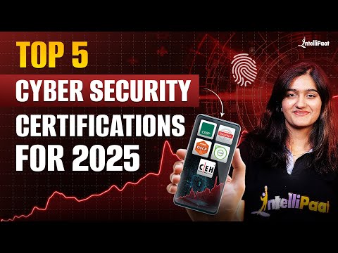 These Top 5 Cyber Security Certifications Practically GUARANTEE You a Job in 2025 | Intellipaat