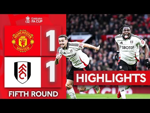 Fulham Knock United Out! | Manchester United 1-1 (3-4 Pens) Fulham | Emirates FA Cup 24-25