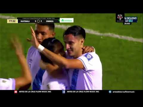 Goooool minuto 77 Guatemala VS Dominica