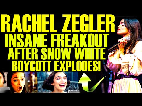 RACHEL ZEGLER HILARIOUS MELTDOWN AFTER WOKE SNOW WHITE BOYCOTT EXPLODES & GOES VIRAL! DISNEY PANICS