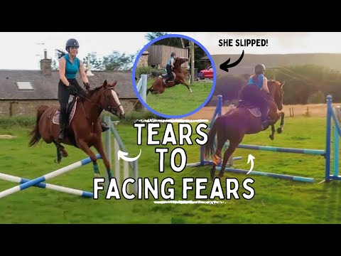 DISASTROUS RIDE!| Self-Doubt, Tears and A Faceplant!