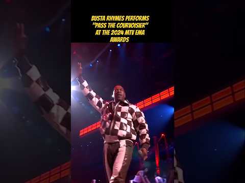 BUSTA RHYMES PERFORMS AT MTV EMA AWARDS 🎤