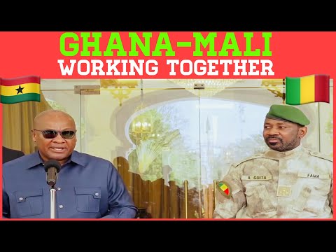 Ghana -Mali Cooperations: President John Mahama General Assimi Goita |AES-CEDEAO AND ECOWAS