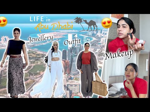 Abu Dhabi outfit, makeup and chit chat ❤️