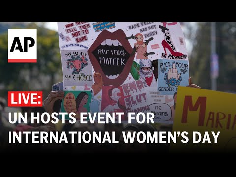 LIVE: UN hosts special event in New York for International Women’s Day