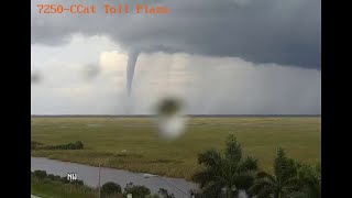 Tornado spotted near Alligator Alley in Broward County