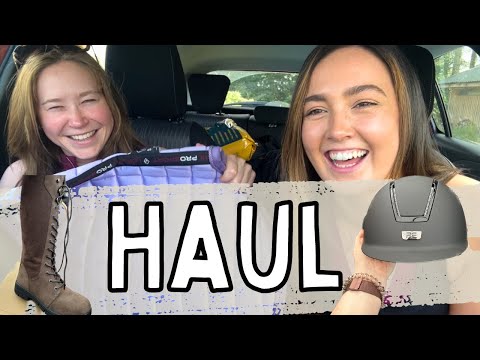 EQUESTRIAN SHOPPING HAUL| What we bought at Blair Horse Trials 2023!