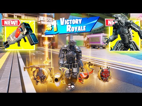 MECHAGODZILLA vs 3 NEW MEDALLIONS & MYTHIC’S CHALLENGE (Fortnite Chapter 6)