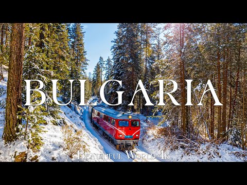 Bulgaria 4K - Captivating Winter Landscapes and Snowy Mountain Charm - Peaceful Piano Music