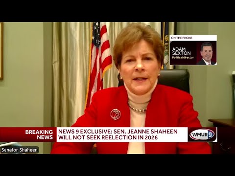 Analysis: What could come next after Jeanne Shaheen's announcement she won't seek reelection in 2026