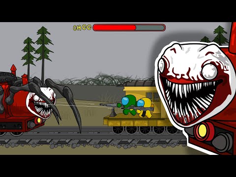 AMONG US vs CHOO CHOO CHARLES || kiwis ANIMATION