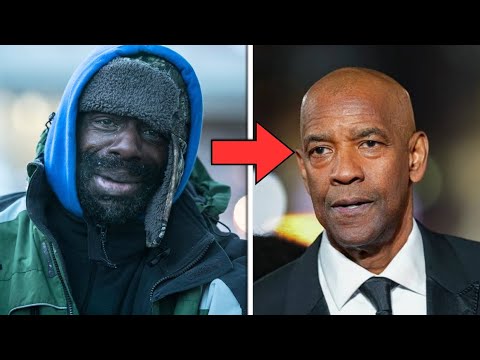 Homeless Man asks Denzel Can you give me 1$ Denzel's response is SHOCKING