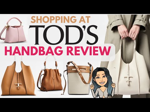 🥰❤️🥰 TOD'S HANDBAG REVIEW 🥰❤️🥰SHOPPING AT TOD'S HANDBAG QUIET LUXURY HANDBAGS