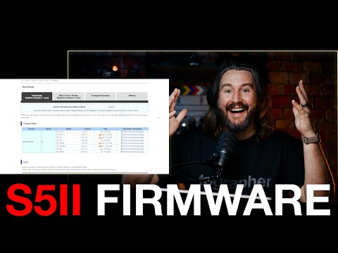 Lumix S5II Firmware Update 3.2