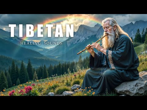 Tibetan Flute, Destroy Unconscious Blockages And Negativity, Healing Stress, Anxiety, Depression