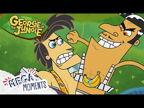 George Masters his Strength! 💪🏼 | 1 Hour of Full Episodes | George of the Jungle | Mega Moments