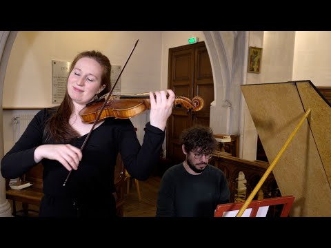 Corelli: Sonata in C Major, adagio (Op. 5 No. 3) Augusta McKay Lodge, baroque violin & Paolo Zanzu