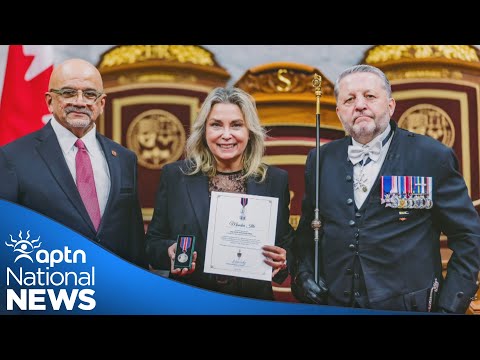 APTN’s CEO, vice-chair presented with King Charles III's Coronation Medals | APTN News