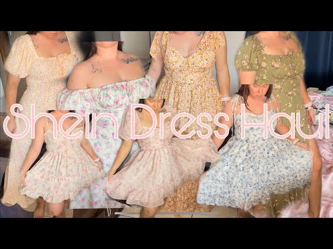 Shein Dress Haul | 18 Dresses | Midsize