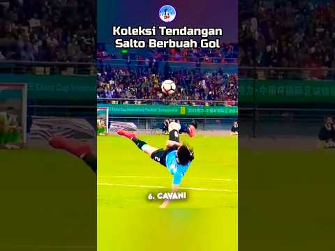 Koleksi Tendangan Salto Berbuah Gol #goals #football #soccer