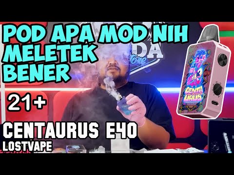 POD BISA MLETEK | CENTAURUS E40 Kit by LOSTVAPE