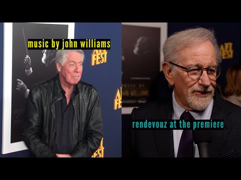 Rendezvous at the Premiere of ‘Music by John Williams’ | Steven Spielberg, Gustavo Dudamel