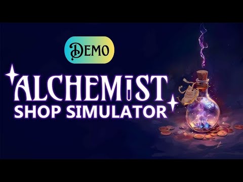 We are brewing potions in Alchemist Shop Simulator. | DEMO