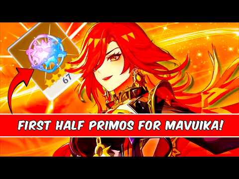 All the primos you can save for mavuika in genshin first phase , event rewards  - Genshin impact