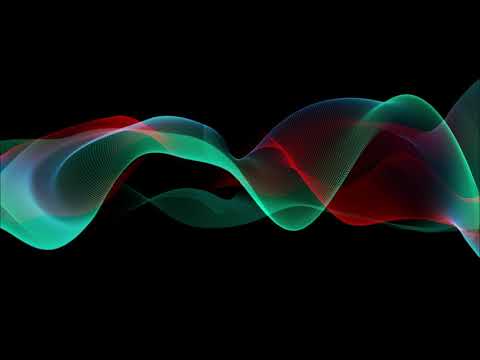 Flowing Red/Green Ribbon Looping Background for Stream FREE animation