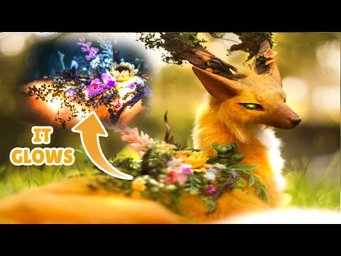 I Made A Summer Guardian Fox l DIY Resin Art Doll