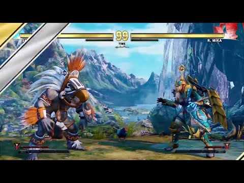 Street Fighter V: Quick & Immovable: Monster Hunter Zingore Armor 4