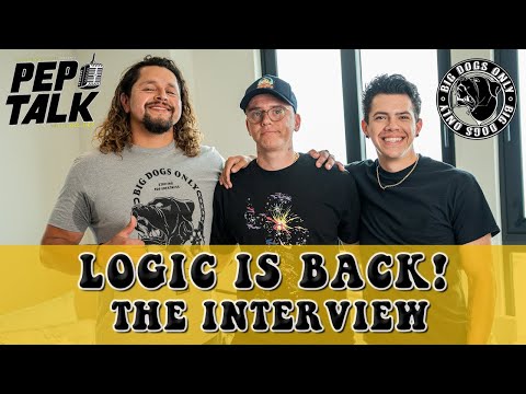 Logic UN-RETIRED! Talks new album Vinyl Days, Tour, Life on Pep Talk. #rattpack #logic #peptalk