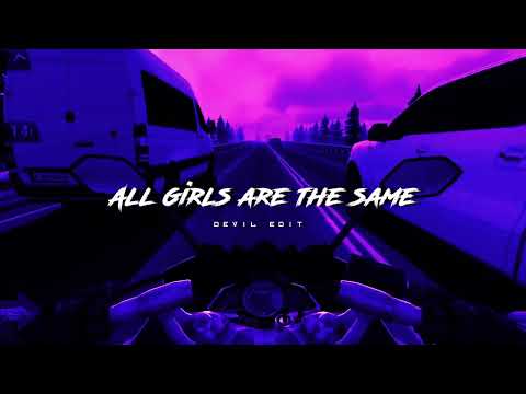 All Girls Are The Same X Riding - Gameplay || Aesthetic Status Video ( Ultra Slowed & Reverb )