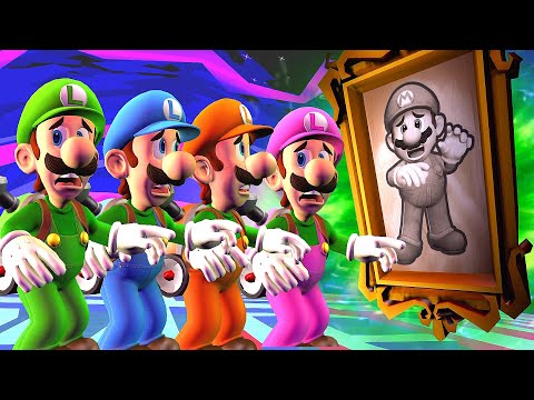 Luigi's Mansion 2 HD - Scarescraper All 25 Floors (4 Players)