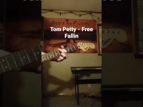 I LOVE TOM PETTY | Free Fallin - Quick Riff #guitar #cover #music #tompetty #classicrock #fyp #riff