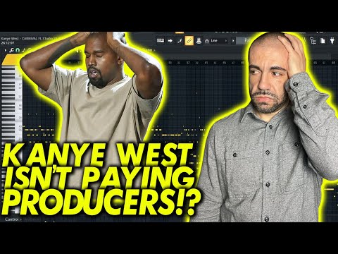 Kanye Isn't Paying Producers for Beats?!