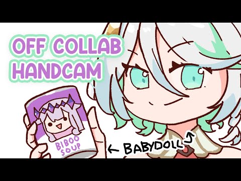 【OFF COLLAB HANDCAM】CATCH THESE HANDS!! "COOKING" WITH @holoen_ceciliaimmergreen