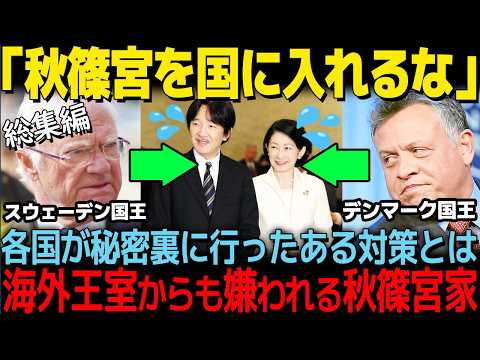 【他国から歓迎されない秋篠宮家】海外王室ととても深い親交を結ばれている久子様の素晴らしいお人柄【総集編】