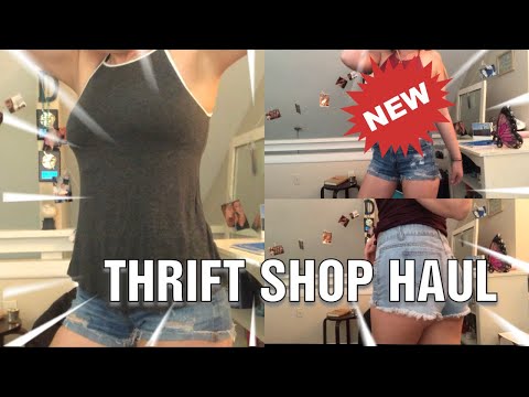 TRY ON THRIFT STORE HAUL