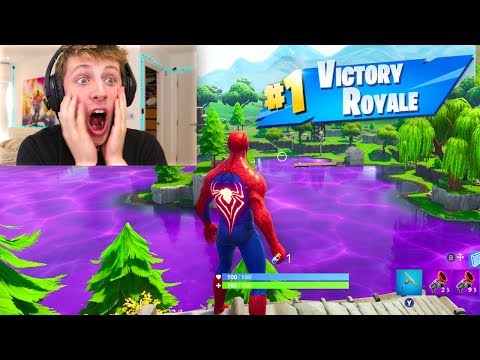 SPIDERMAN SKIN IN FORTNITE!!