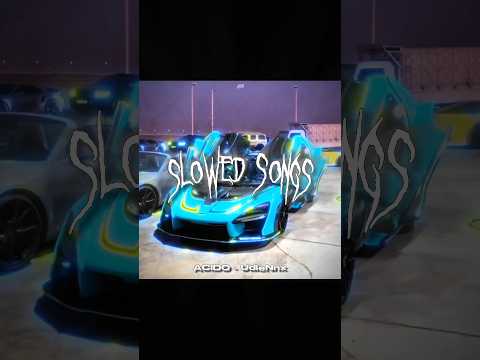 Car Edits 🚘 | ACIDO by UdieNnx | Slowed Songs #newphonk #krushphonk #caredit #shorts