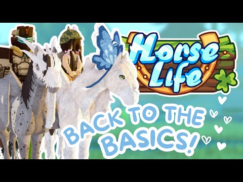 Revisiting Horse Life! 🌟 Roblox Horse Game (ft.my boyfriend)