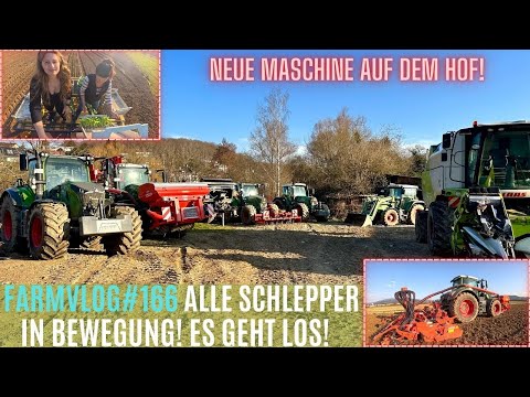 FarmVlog#166 Braugersten Aussaat / Gemüse pflanzen uvm...