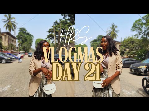 VLOGMAS DAY 21 | DRIVE WITH ME TO CHURCH ⛪️🤎 | STYLE OF THE DAY | DAILY VLOG