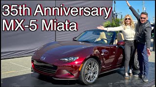 What a stunner. 35th Anniversary Mazda MX-5 Miata. // Should we trade?