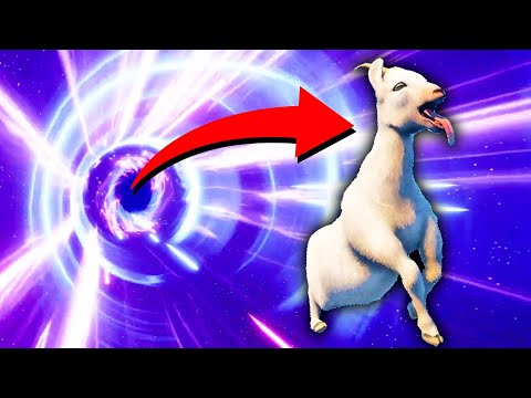 I WENT THROUGH A MAGIC PORTAL in Goat Simulator 3!